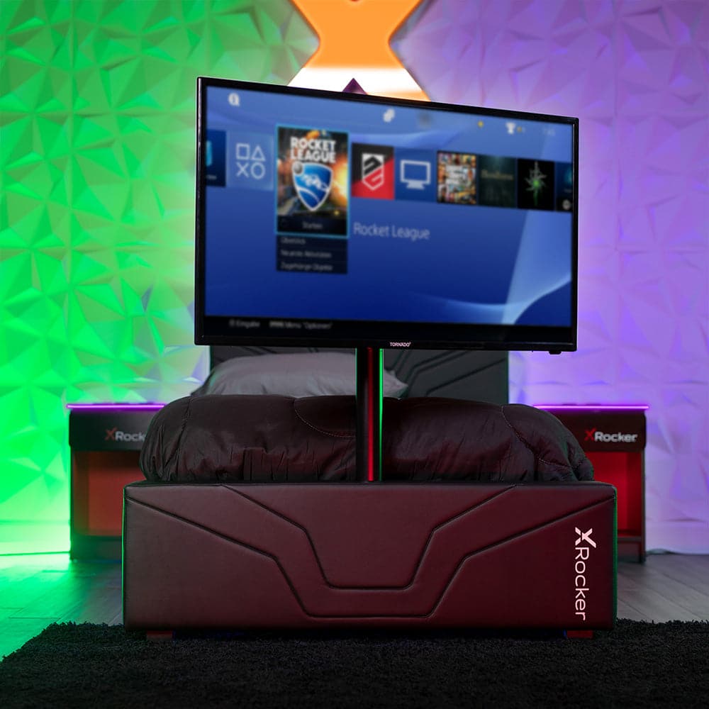 Oracle Gaming Bed with TV Mount, Twin - X Rocker