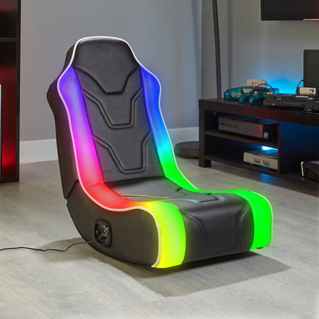 Chimera RGB 2.0 Neo Motion LED Floor Rocker, Black - X Rocker